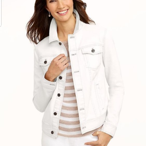 talbots denim jacket